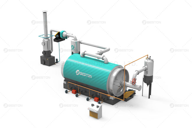 Beston Batch Biochar Production Equipment for Sale - 3D Demonstration
